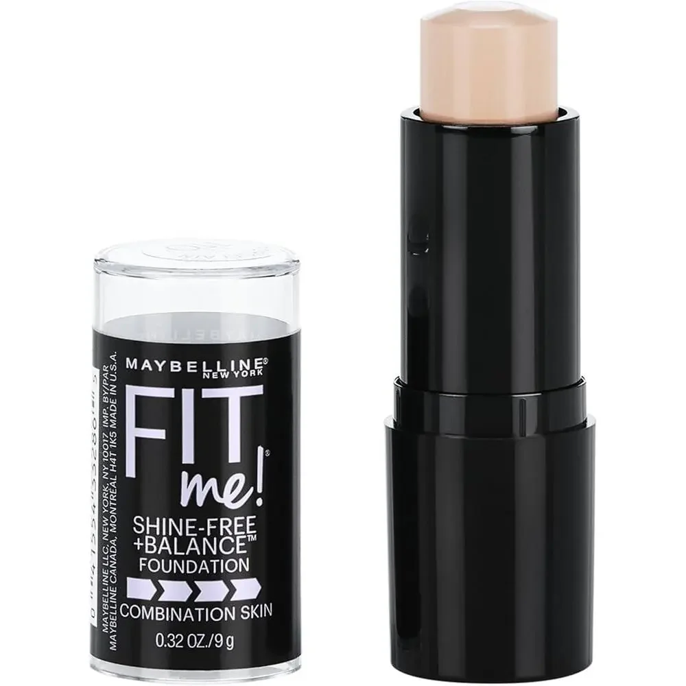 Maybelline Fit Me Shine-Free Balance Foundation Stick Multi Use 110 Porcelain